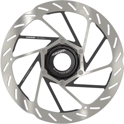 Remschijf inclusief stalen schroeven Sram HS2 Centerlock