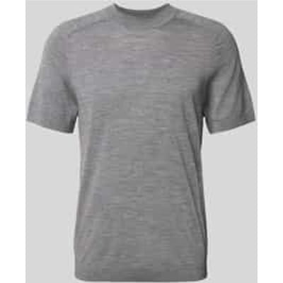 Regular fit T-shirt van zuivere wol