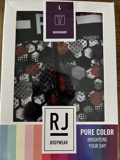 RJ bodywear pure color maat L