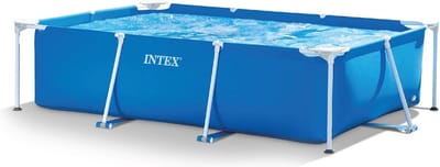 Intex 28272NP Metal Frame Zwembad, 300cm x 200cm x 75cm Rechthoekig Blauw