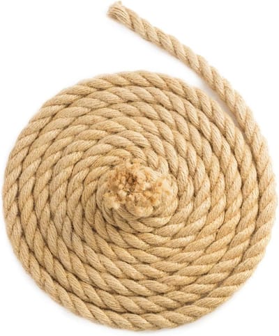 Natuurlijk Jute Touw 10 Meter Dik 18mm Sterk voor Ambachten Tuin en Sport