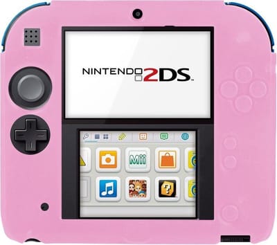 Silicone Bescherm-Hoes voor Nintendo 2DS Roze