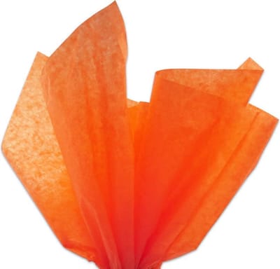 Zijdepapier - Oranje - 50 x 75cm - 17gr - 240 stuks - Vloeipapier