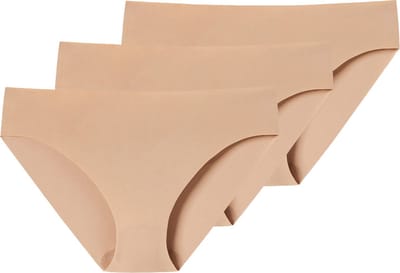 Schiesser Dames slip / onderbroek 3 pack Invisible Light