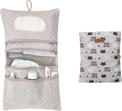 Luiertas Organizer en Make-up Tas 2 in 1 - Ideaal voor Mama's Onderweg