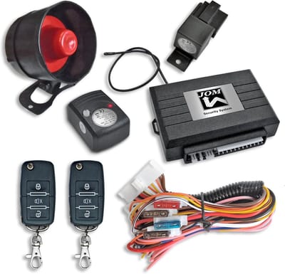 Universele Auto Alarm Installatie met Trillingssensor en Afstandsbediening | Complete Diefstalbeveiliging