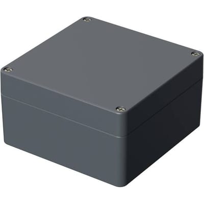 Bopla EUROMAS A 127 01127000 Industriële behuizing 180 x 180 x 101 Aluminium Zilver-grijs (RAL 7001) 1 stuk(s)