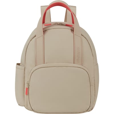 American Tourister rugzak - Puffypop mini backpack S 24 x 35 x17 cm - beige