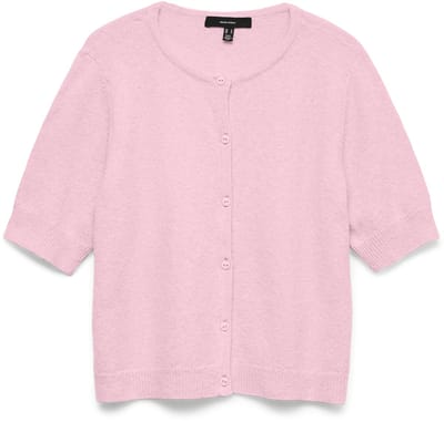 VERO MODA - VMDOFFY 2/4 O-NECK BUTTON CARDIGAN NOOS - Dames - Cardigans