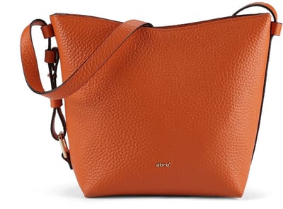 abro Cosmo Schoudertas Leder 21 cm - Dames - orange