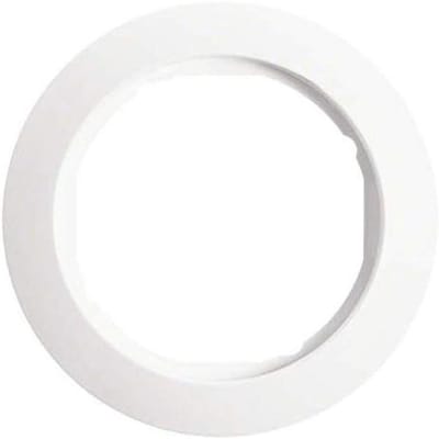 Afdekraam 1-voudig - Wandcontactdoos frame - Schakelaars monteren - Horizontaal verticaal - 80 mm breed - Wit