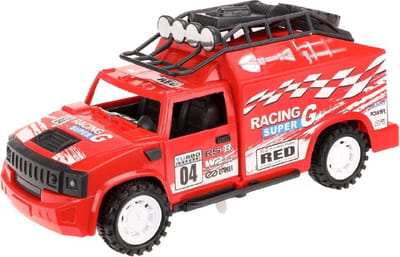 Toi-toys Race Auto Met Licht En Geluid Rood