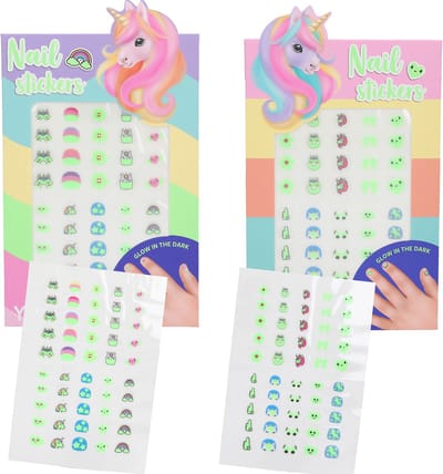 Depesche Ylvi nagelstickers Glow in the Dark Opmaken en sieraden