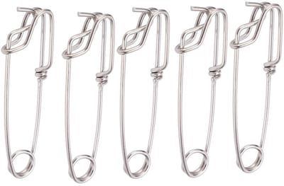 Dailygoods - Longline Snap Clip 5PCS - Roestvrijstalen Clip voor Zeevissen