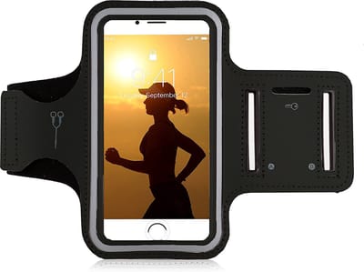 Hardloop telefoonhouder Waterdicht - t/m 7 inch - Reflecterend - Hardloopband - Sportband - Hardlopen - Sportarmband