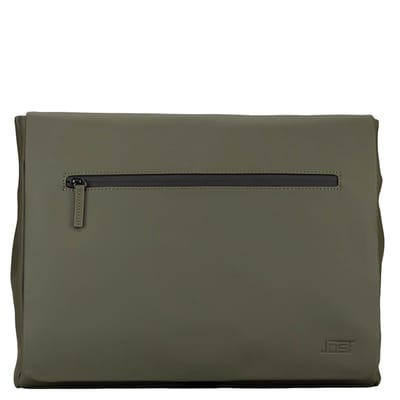 Jost Halmstad Dames laptoptas - 15 inch - Werktas A4 - Imitatieleer - Groen