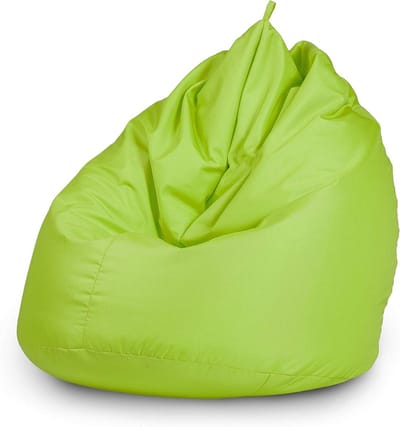Zitzak - Zitkussen Vloerkussen - Ontspannen Zitten - Waterafstotende Coating - 85x125 cm - Groen