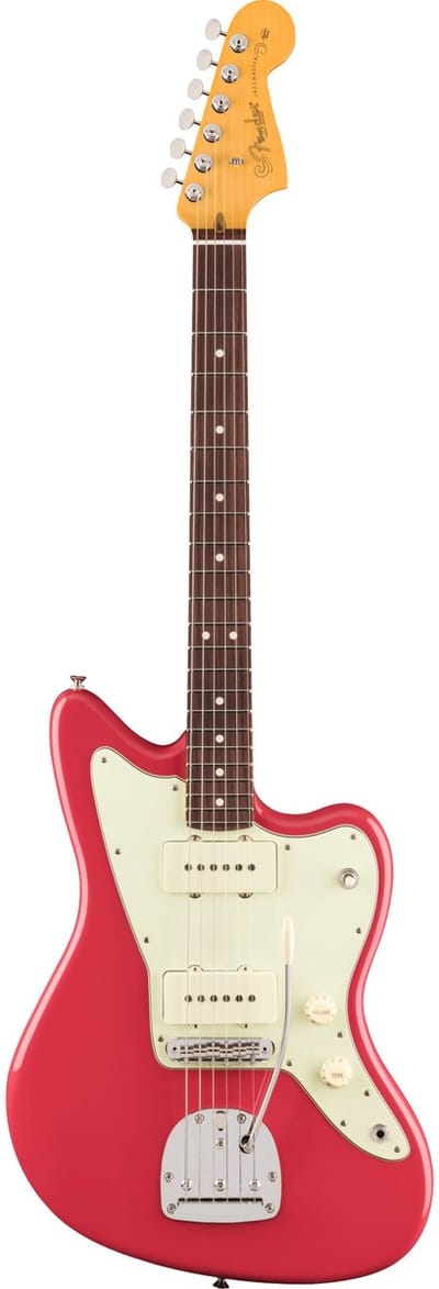Fender American Professional Classic Jazzmaster RW Faded Dakota Red - Elektrische gitaar