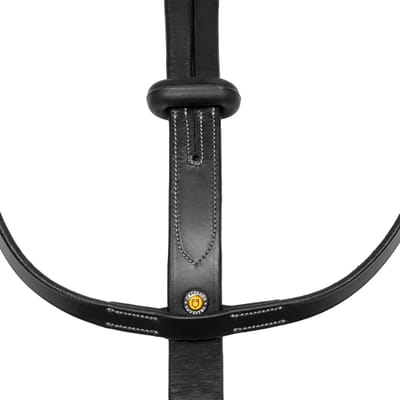 Leren martingale voor paard Equestro
