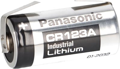Lithium Batterij - Knoopcel Batterij - Apparaten Voeden - U-soldeervlag - 3V 1400mAh