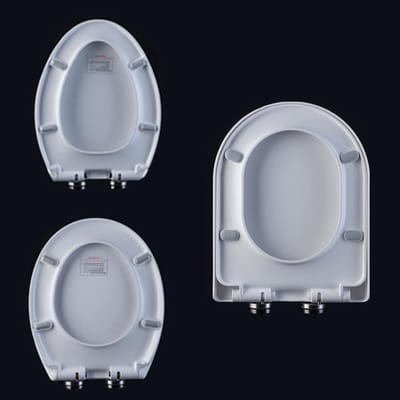 Toiletbril - Valdeksel Zitting - Badkamer Upgrade - Softclose Mechanisme - Universele Pasvorm - Wit