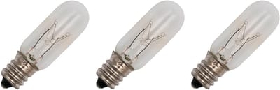 Signaallamp E12 30V 6W - 200 mAh - 3 stuks - T16 Gloeilamp Ø16mm - 54mm - 2500K - Dimbaar