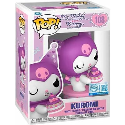 Hello Kitty Kuromi vinylfiguur 108 Unisex Funko Pop! - Neutraal - Standard