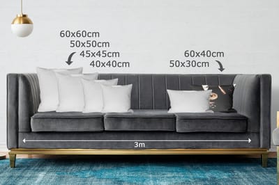 Sierkussens - Kussentjes Woonkamer - 60x40 cm - Hartje - Cocktail - Espresso Martini - Hand