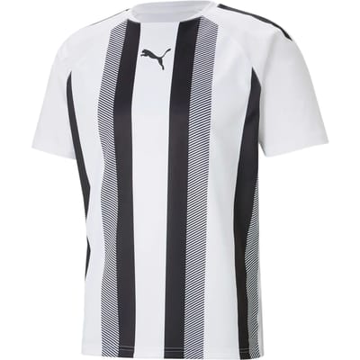 Puma Teamliga Shirt Korte Mouw Heren - Zwart / Wit | Maat: M
