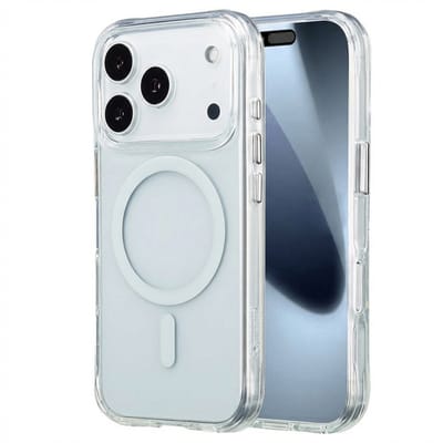 imoshion Hoesje - Geschikt voor iPhone 17 Pro - geschikt voor MagSafe case - Transparant