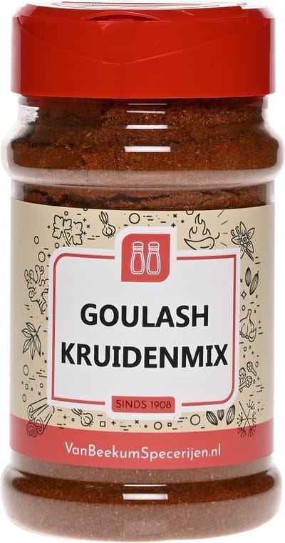 Van Beekum Specerijen - Goulash Kruidenmix - Strooibus 200 Gram