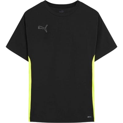Puma Heren Finesse Training T-shirt (Zwart/Zon)