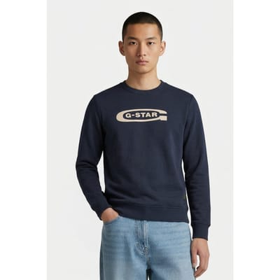 G-Star Old Skool Crew Sweat L/s Salute Taglia: XXL | Maglioni a maglia Outlet | Uomo