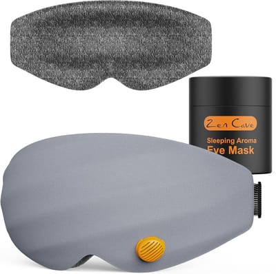 3D Slaapmasker met Lavendel Aroma - 100% Lichtverduisterend en Voorgevormd
