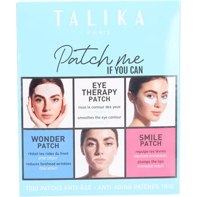 TALIKA TRIOSET ANTI-AGING PATCH Prachtig anti-aging geschenkset met 3 verschillende herstellende oogmaskers voor een stralende blik