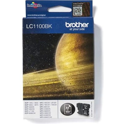 Brother Inktcartridge LC-1100BK Zwart