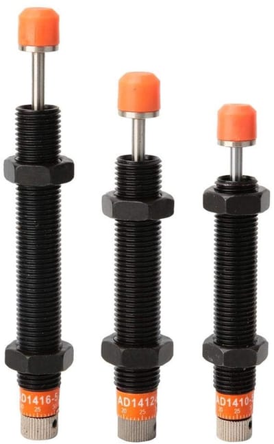 Dailygoods- Schokdemper Instelbare Oliedruk - Pneumatische Cilinders - Hoge Hardheid - Goede Demping - Trillingsreductie - Verhoogt Efficiëntie - Demper