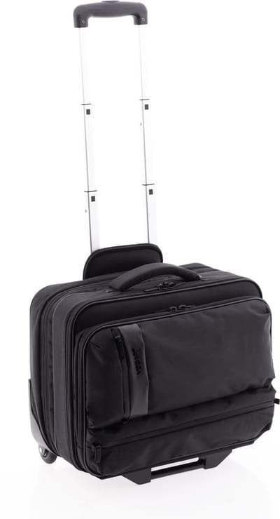 Vogart Clyde Pilotenkoffer / Laptoptrolley - 15 inch - Zwart