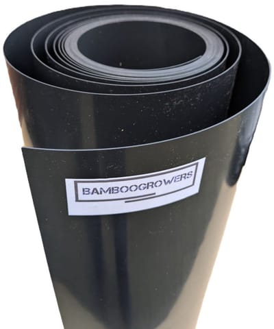 Bamboogrowers Wortelbegrenzer HDPE 70cm 1mm – 20 Meter – Extra Hoog voor Bamboe en Woekerende Wortels