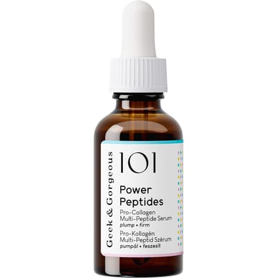 Geek & Gorgeous 101 Actieve stoffen Serum Power Peptiden Anti-agingserum Dames 30 ml