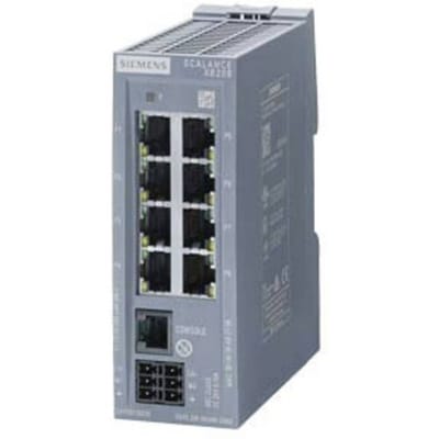Siemens 6GK52080BA002AB2 6GK5208-0BA00-2AB2 Netwerk switch 10 / 100 MBit/s