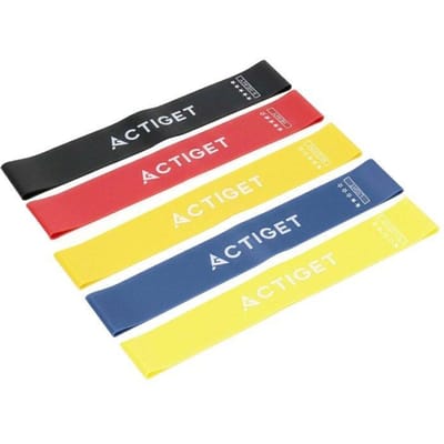 Weerstand Band Set | Weerstandselastieken | Weerstands Set | Fitness Elastiek | Multicolor | 5 Stuks | 1-20 KG