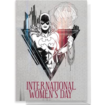 BatGirl International Women's Day Greetings Card - Standard Card