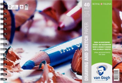 Van Gogh schetsboek - wit papier - FSC mix