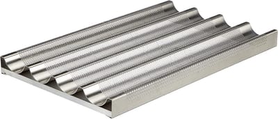 Professionele Aluminium Bakvorm Rechthoekig - 53x32.5x6 cm - Hoge Kwaliteit