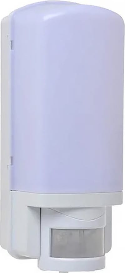 Big Bright Moto White Wandarmatuur + Bewegingssensor E27