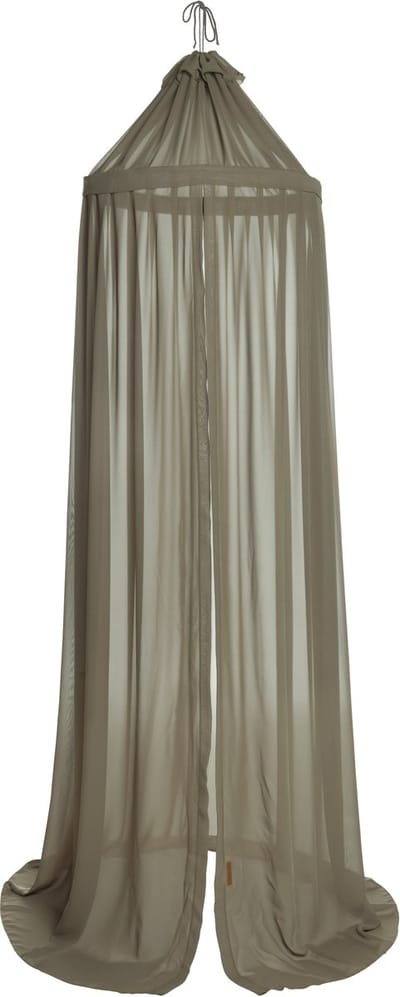 Baby's Only Klamboe baby & kinderkamer - baby hemeltje - Khaki - 200 cm - Met lusjes voor decoratie accessoires