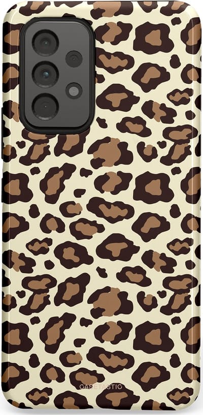 Casetastic Hoesje Geschikt voor Samsung A53 - Stijlvolle Beschermende Duo-layer Case - Gevaarlijk geduld