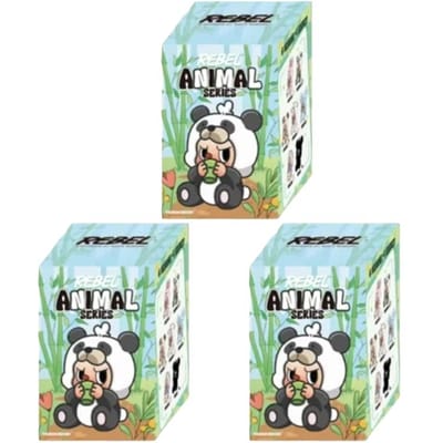 Nieuwe Rebel Bear Dierenserie Vinyl Pluche Blind Box Schattige Hanger Sleutelhanger Verzamelsieraad Cadeau Voor Anime Fans Duurzaam
