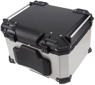Dailygoods- Motortopkofferkussen Universeel - Rugkussen - Polyurethaan - Vermoeidheidsverlichting - Zwart - Comfortabel Kussen